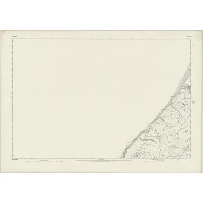 1869 Map of Isle of Man VI, 1870 Print