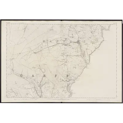 1867 Map of Isle of Man VIII, 1870 Print