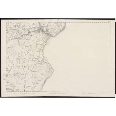 1867 Map of Isle of Man XI, 1870 Print
