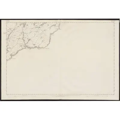 1868 Map of Isle of Man XVII, 1870 Print