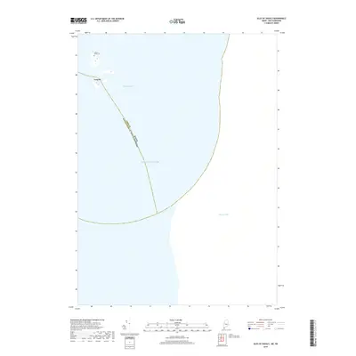 2018 Map of Isles of Shoals, 2018 Print