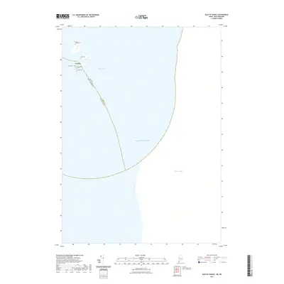 2021 Map of Isles of Shoals, 2021 Print