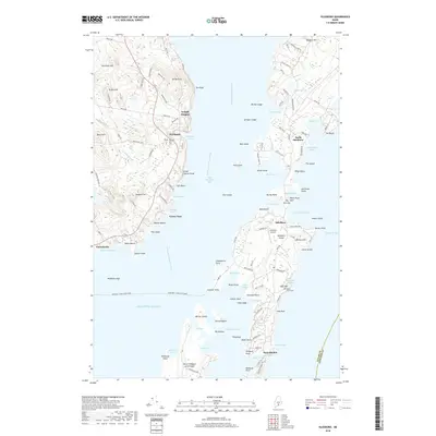 2018 Map of Islesboro, 2018 Print