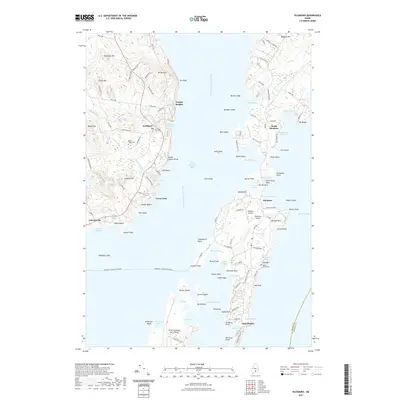 2021 Map of Islesboro, 2021 Print