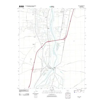 2010 Map of Isleta, 2010 Print
