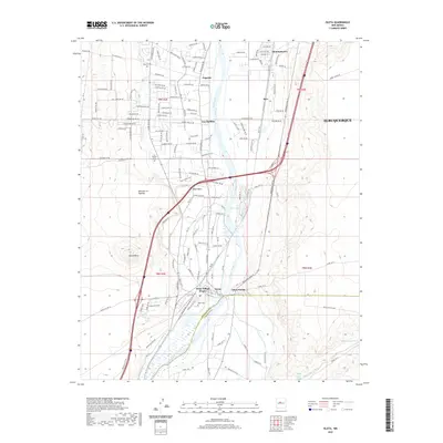 2020 Map of Isleta, 2020 Print