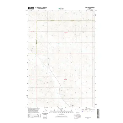 2014 Map of Ismay North, 2014 Print