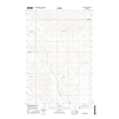 2017 Map of Ismay North, 2017 Print
