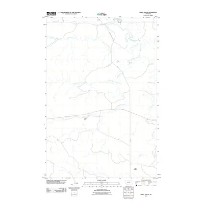 2011 Map of Ismay South, 2011 Print