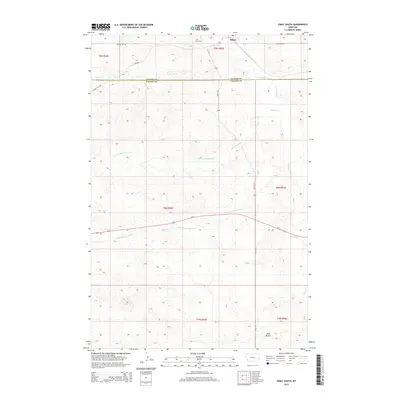 2014 Map of Ismay South, 2014 Print