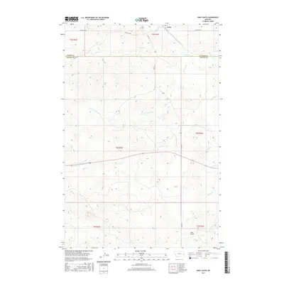 2017 Map of Ismay South, 2017 Print