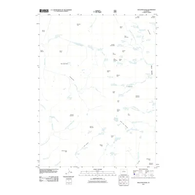 2011 Map of Isolation Peak, 2011 Print