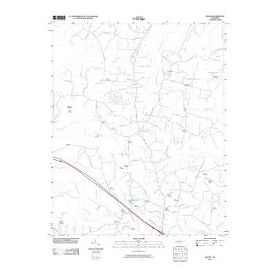2010 Map of Isoline, 2010 Print