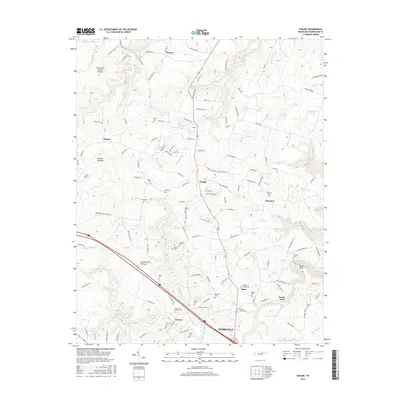 2016 Map of Isoline, 2016 Print