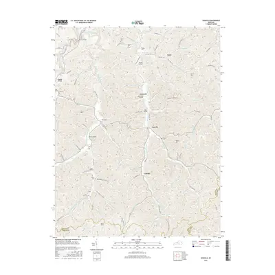 2016 Map of Isonville, 2016 Print