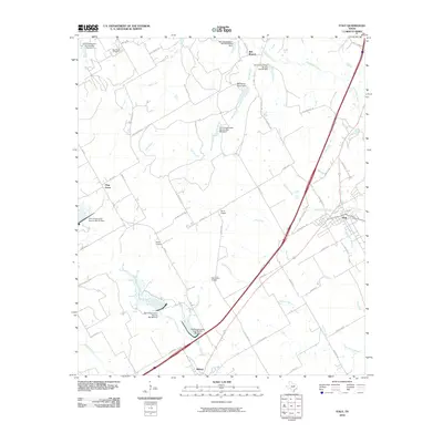 2010 Map of Italy, 2010 Print