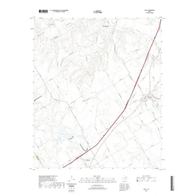 2019 Map of Italy, 2019 Print