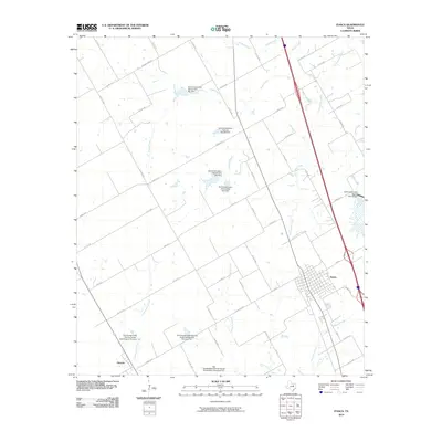2010 Map of Itasca, 2010 Print