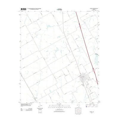 2012 Map of Itasca, 2012 Print