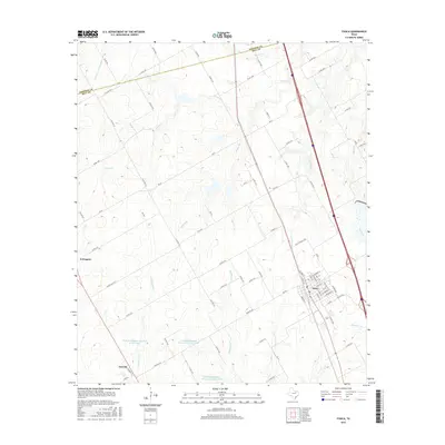 2016 Map of Itasca, 2016 Print
