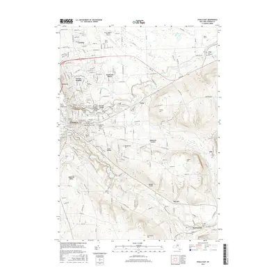 2016 Map of Ithaca East, 2016 Print