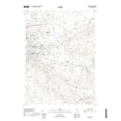 2019 Map of Ithaca East, 2019 Print
