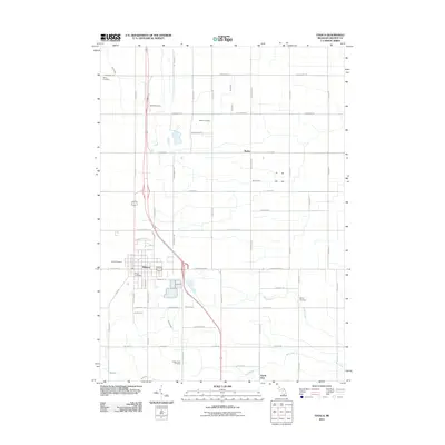 2011 Map of Ithaca, 2011 Print