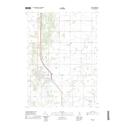 2023 Map of Ithaca, 2023 Print