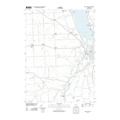 2010 Map of Ithaca West, 2010 Print