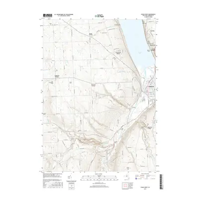 2016 Map of Ithaca West, 2016 Print