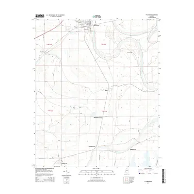 2015 Map of Itta Bena, 2015 Print
