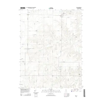 2015 Map of Iuka, 2015 Print