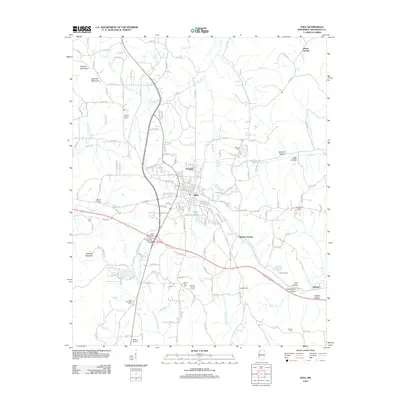 2012 Map of Iuka, 2012 Print