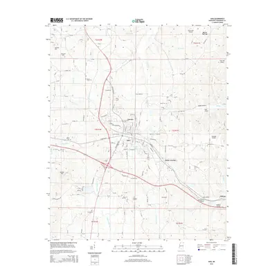 2015 Map of Iuka, 2015 Print