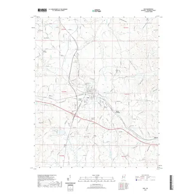 2020 Map of Iuka, 2020 Print