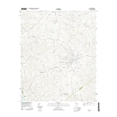 2014 Map of Iva, 2014 Print