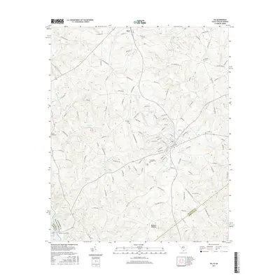 2017 Map of Iva, 2017 Print