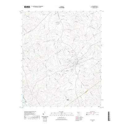 2020 Map of Iva, 2020 Print
