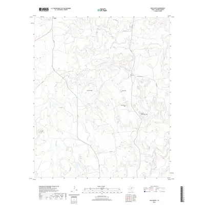 2019 Map of Ivan South, 2019 Print