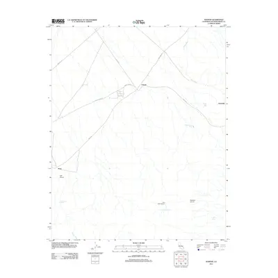 2012 Map of Ivanpah, 2012 Print