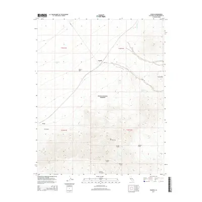 2015 Map of Ivanpah, 2015 Print