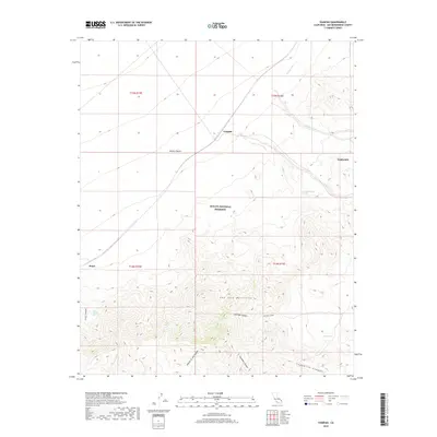 2018 Map of Ivanpah, 2018 Print