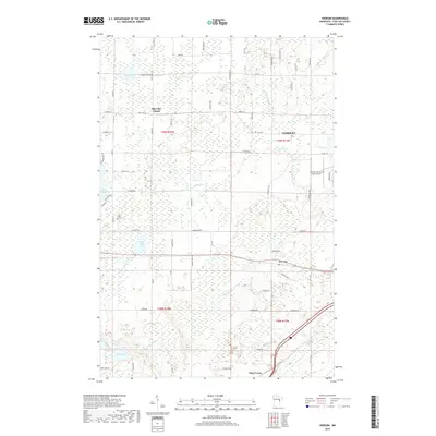 2019 Map of Iverson, 2019 Print