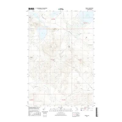 2017 Map of Ives Hill, 2017 Print