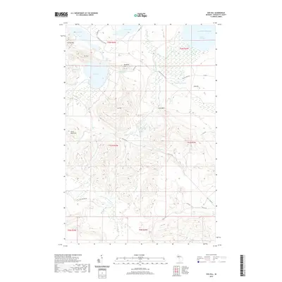 2019 Map of Ives Hill, 2019 Print