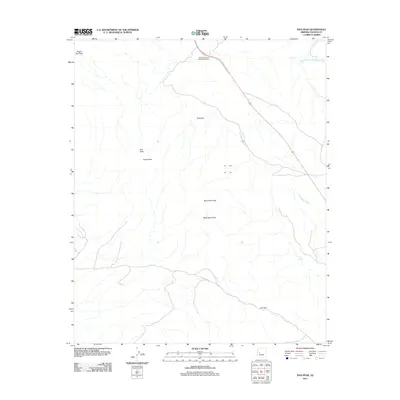 2011 Map of Ives Peak, 2011 Print