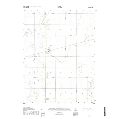 2021 Map of Ivesdale, 2021 Print