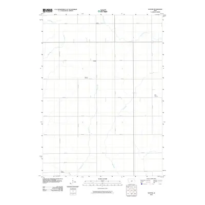 2010 Map of Ivester, 2010 Print