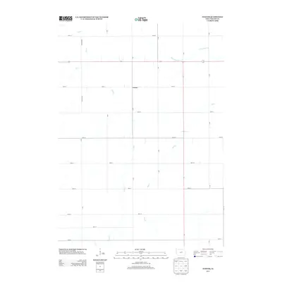 2013 Map of Ivester, 2013 Print
