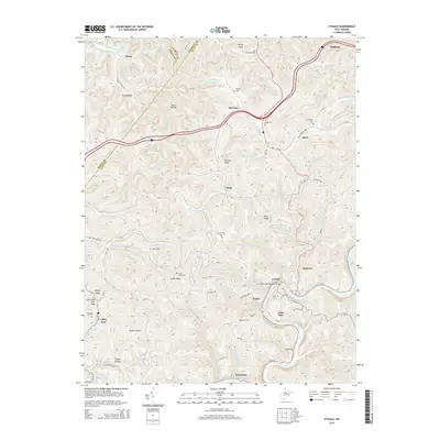2014 Map of Ivydale, 2014 Print